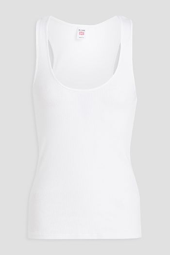 RE/DONE BY HANES 90s ribbed cotton-jersey tank