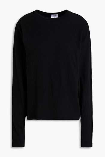 RE/DONE Cotton-jersey top