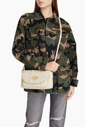 LOVE MOSCHINO Quilted faux leather shoulder bag