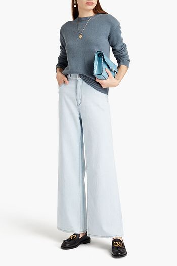 VALENTINO Bow-embellished cashmere sweater