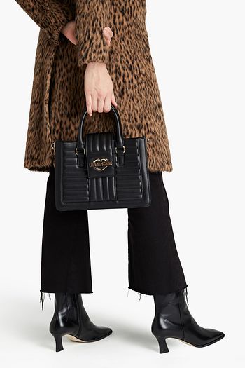 LOVE MOSCHINO Quilted faux leather tote