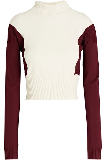 VALENTINO Rollkragenpullover aus einer Woll-Kaschmirmischung
