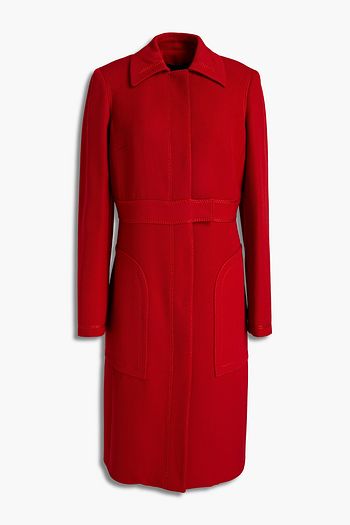 GIAMBATTISTA VALLI Wool-twill coat