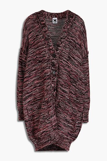 M MISSONI Oversized metallic knitted cardigan