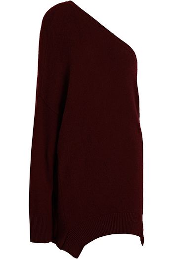 VALENTINO Kaschmirpullover mit asymmetrischer Schulterpartie