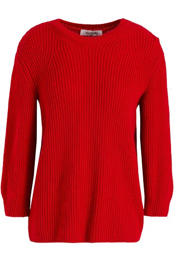 VALENTINO Gerippter Kaschmirpullover