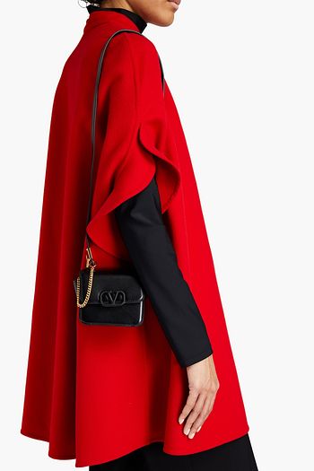 VALENTINO GARAVANI VLogo Schultertasche aus Leder