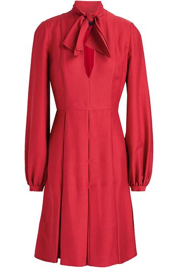 GIAMBATTISTA VALLI Pleated crepe dress
