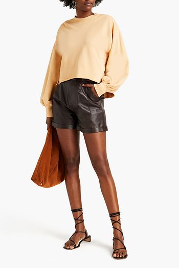 FRAME Organic French Pima cotton-terry sweatshirt