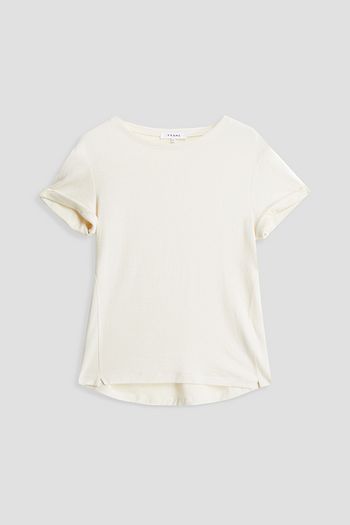 FRAME Cotton-blend jersey T-shirt