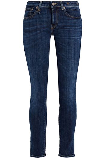 R13 Kate faded mid-rise skinny jeans