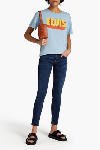 R13 Kate faded mid-rise skinny jeans