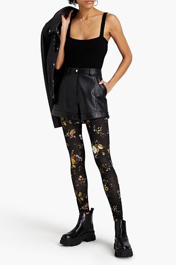 R13 Floral-print jersey leggings