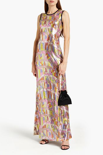 EMILIO PUCCI Sequined tulle gown