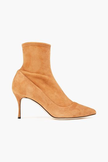 SERGIO ROSSI Suede ankle boots