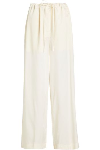 JIL SANDER Hose mit weitem Bein aus Satin