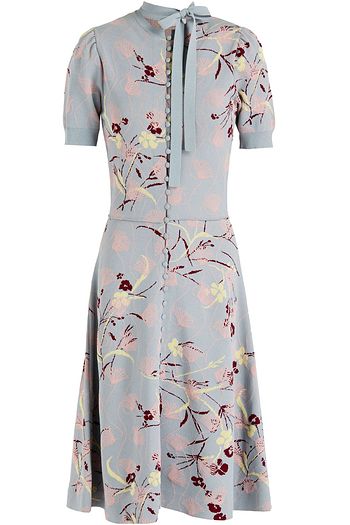 VALENTINO Kleid aus Jacquard-Strick