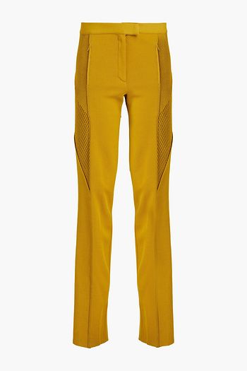 VALENTINO Stretch-knit straight-leg pants