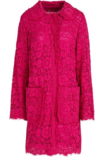 DOLCE & GABBANA Corded lace coat