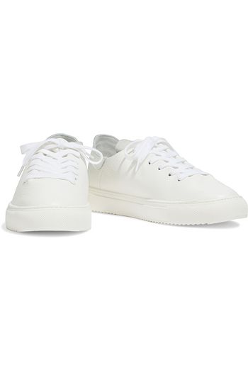 SAM EDELMAN Poppy pebbled-leather sneakers