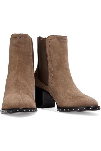 JIMMY CHOO Merril 65 shearling-lined suede ankle boots