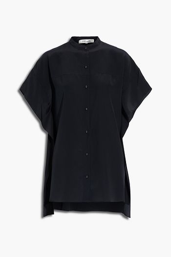 DIANE VON FURSTENBERG Washed-silk shirt
