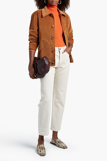 REJINA PYO Tommy cotton-blend velvet jacket