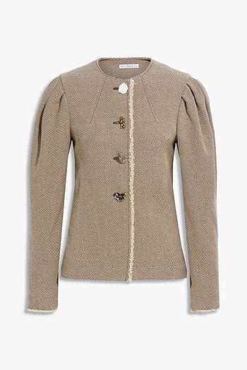 REJINA PYO Adina cotton and wool-blend twill jacket