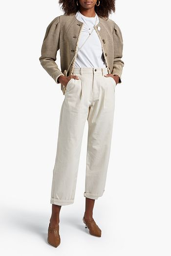 REJINA PYO Adina cotton and wool-blend twill jacket