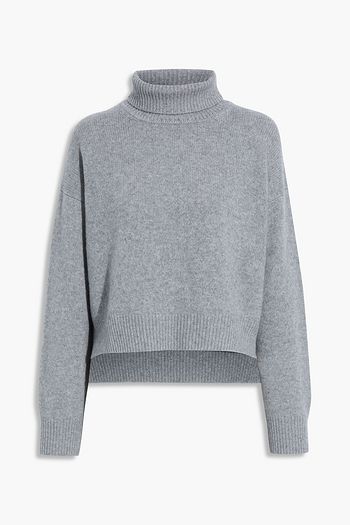 REJINA PYO Lyn mélange cashmere turtleneck sweater