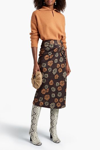 REJINA PYO Tate mélange cashmere and wool-blend sweater