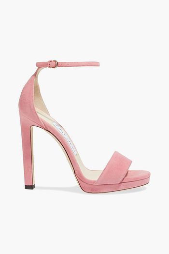 JIMMY CHOO Misty 120 suede sandals