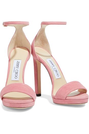 JIMMY CHOO Misty 120 suede sandals