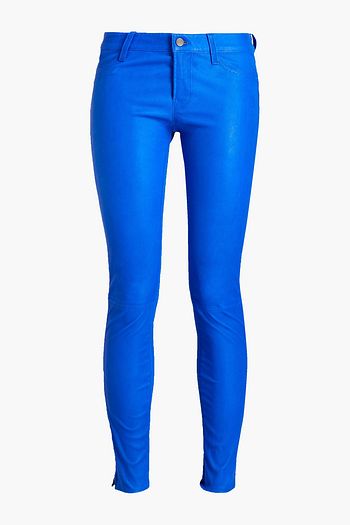 J BRAND レザー スキニー パンツ