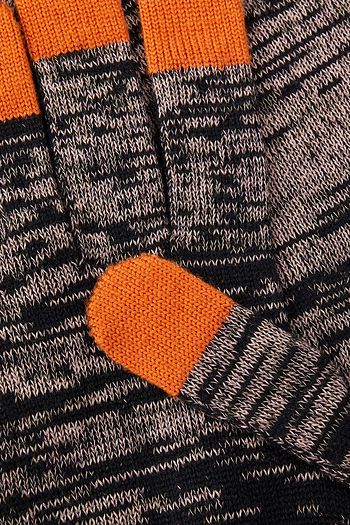 M MISSONI Handschuhe aus einer melierten Baumwollmischung