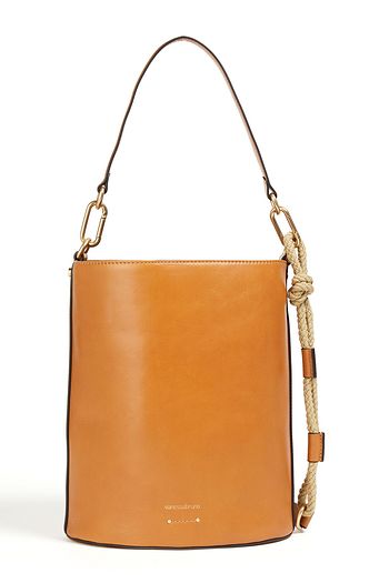 VANESSA BRUNO Beuteltasche aus Leder