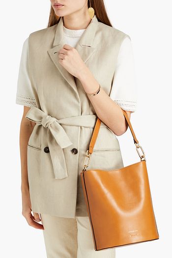 VANESSA BRUNO Beuteltasche aus Leder