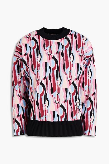 EMILIO PUCCI Jacquard-knit sweater