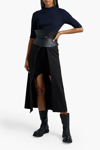 DION LEE Ribbed-knit sweater