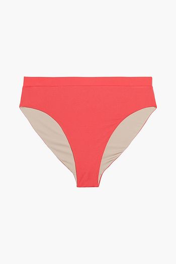 SKIN The Dion reversible high-rise bikini briefs