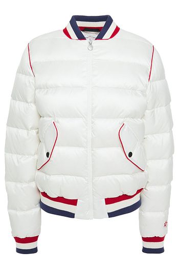PERFECT MOMENT Quilted shell down bomber jacket