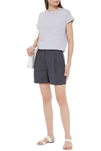 ZIMMERMANN T-Shirt aus meliertem Baumwoll-Jersey