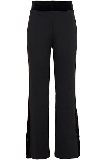FUSALP Velvet-trimmed stretch-jersey bootcut pants