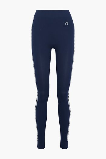 PERFECT MOMENT Stretch-jacquard leggings