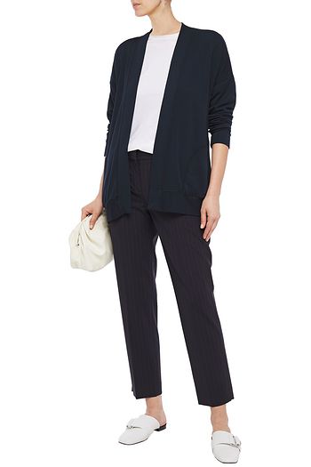 STATESIDE Modal-blend fleece cardigan