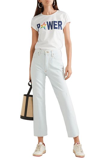 PERFECT MOMENT International Women's Day printed cotton-jersey T-shirt