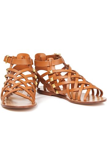 VALENTINO GARAVANI Ledersandalen mit Nieten