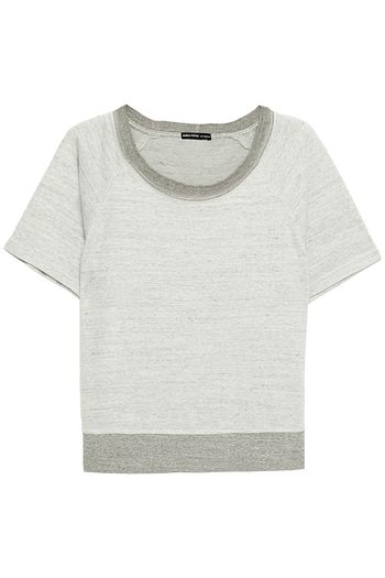 JAMES PERSE French cotton-terry top