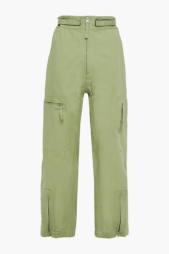 MM6 MAISON MARGIELA Hose mit weitem Bein aus Baumwoll-Shell