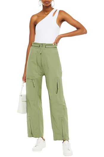 MM6 MAISON MARGIELA Hose mit weitem Bein aus Baumwoll-Shell